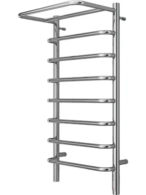 Полотенцесушитель TERMINUS П8 (ШВ:400х850) электро, нерж.сталь, quick touch, правый