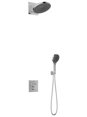 Душевая система Vincea встраиваемая,термостатат.,верхний и ручной душ,хром VSFW-3I21MT5CH