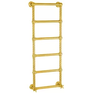 Полотенцесушитель водяной Migliore 1200/1280х410/490, золото, ML.EDR-HY.210.DO