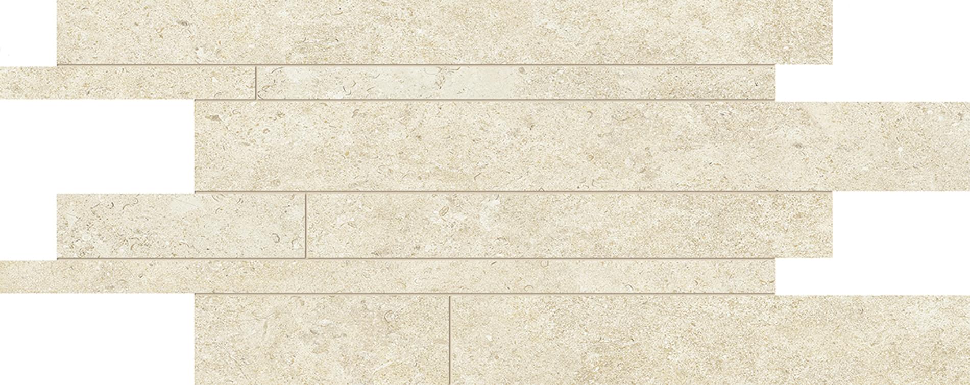мозаика Landscape Listelli Sfalsati Avorio Silktech 30x60