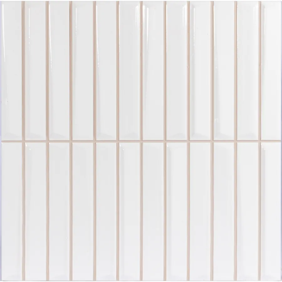 Melody White 20x20 глянцевая