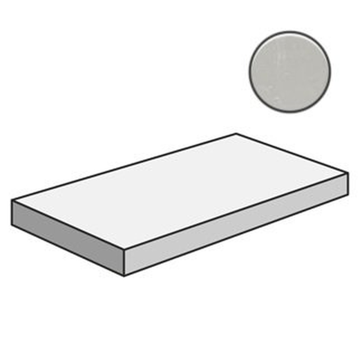 Sant Agostino Akoya CSAGAASD12 Dx Silver 33x120 матовая