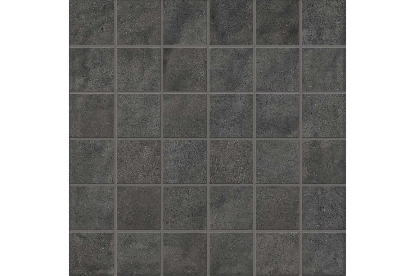 мозаика Forme Mosaico 5X5 Antracite Silktech 30x30