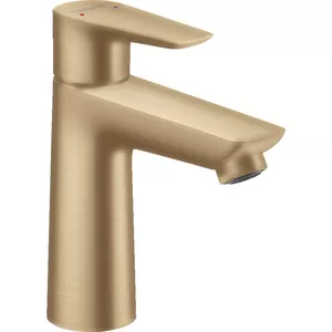 Смеситель Hansgrohe 71710140 для раковины с донным клапаном, 110мм, шлифов бронза