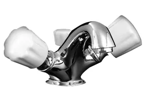 Смеситель для раковины Devon&Devon DDMR310CR двухзахватный, д/к,хром