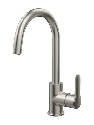 Смеситель IDDIS для кухни CU1BNJ0I05 высокий излив 235мм сатин