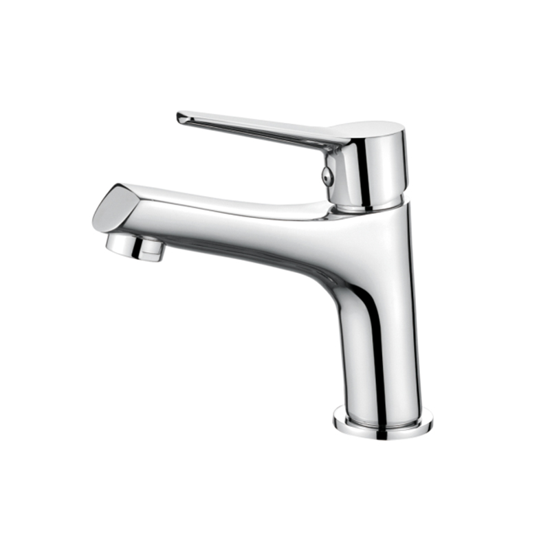 Смеситель Ledeme Н69 для раковины, однозахватный, фиксированный излив, хром L1069