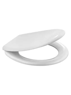 Сиденье для унитаза Berges A крепление металл, белый 011301