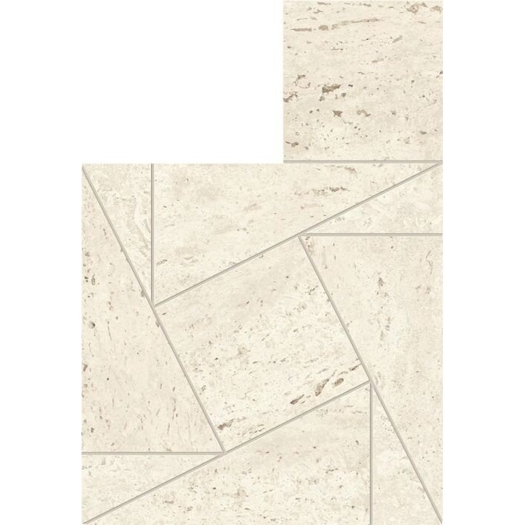 Atlas Concorde Marvel Travertine AF9G White Tessellation 22x26