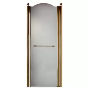 Душевая дверь Migliore (900х2030) правая, стекло матовое, бронза 22665