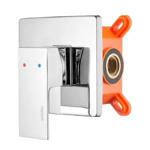 Смеситель Swedbe 5522 встраиваемый, однозахватный, на 1 выход, с внутренней частью, хром