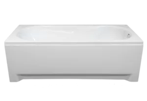 Ванна акриловая BAS 170х75 прямоугольная, каркас, без слива-перелива, цвет: белыйелый