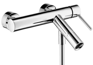 Смеситель Axor 10411 для ванны/душа однозахватный, настенный, излив 200 мм, хром