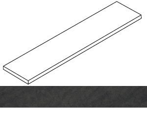 Forte dei Marmi Rock Venaria Black XS 33x120 матовая