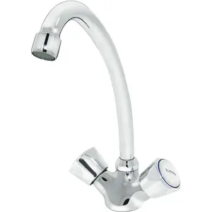 Смеситель для кухни VARION Armaturen 1246171 керамические кран-буксы, высокий излив