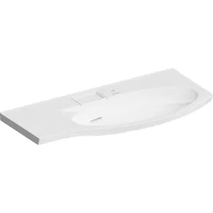 Раковина KERAMA MARAZZI мебельная, с крепежом (1007х480х150), белая глянцевая RV.wb.100Rh