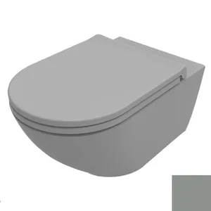 Унитаз подвесной Cielo (350х530х265) безободковый Rimless, цвет Brina EJVSK BR