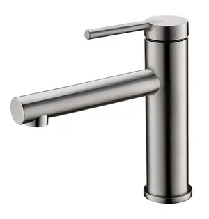 Смеситель для раковины BelBagno ETN-LVM-IN однозахватный, без донного клапана, сатин