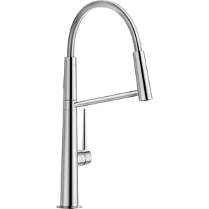 Смеситель NOBILI для кухни, поворотный излив с душем, Eco, хром MV123300CR