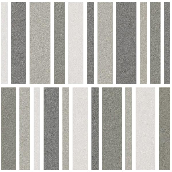 мозаика Nuances Mosaico Listelli Mix Freddo 3 Strideup 30x30