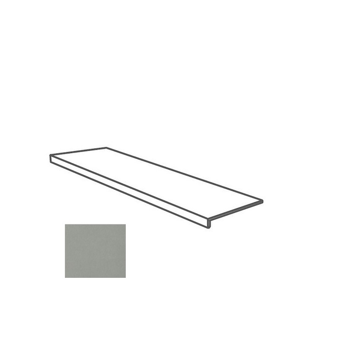 Impronta italgraniti Nuances NU02G5R Gradone con Toro Grigio 30x120 матовая