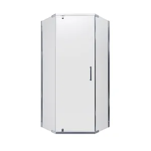 Душевой уголок Triton -Хром (90х90) без поддона, стекло 6 мм прозрачное/профиль хром DK280