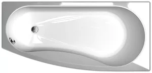 Ванна акриловая Акватек правая, 160х75 фронтальная панель, каркас, слив