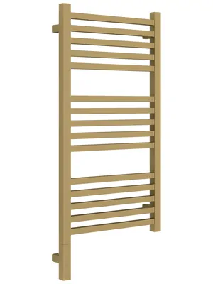 СУНЕРЖА Полотенцесушитель 800х400 золото матовое, МЭМ левый, 032-5900-8040