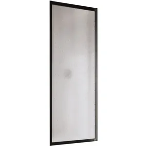 Душевая стенка RAVAK APSS-75 (720-755х1980) профиль черный + полистирол Pearl