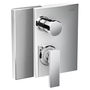 Смеситель Axor 46421000 для ванны, со встроенной защитной комбинацией, алмазная огранкой,хром