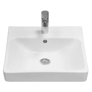 Раковина AQUATON 45 11WH501630 450x450x159 накладная, перелив, отв. под смеситель, белый