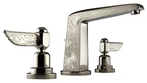 Смеситель для раковины Nicolazzi 1008GF16 на 3 отверстия, английское золото