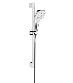 Душевой набор Hansgrohe Croma Select E 1jet (ручной душ, шланг, штанга 65см) хром/белый 26585400