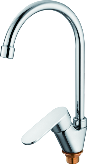 Смеситель Ledeme для кухни, однозахватный, поворотный излив, нержавеющая сталь L5810