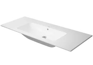 Умывальник DURAVIT 1230х490 без отверстия под смеситель, перелив 2336120060