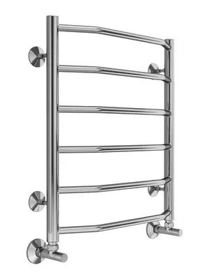 Полотенцесушитель TERMINUS П6 (ШВ:532x600) водяной, нерж.сталь, нижнее подкл., м/о 500 мм