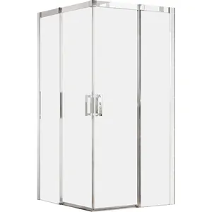Душевой уголок RAVAK MSRV4-100 (1005х1005х1950) раздвижные двери, блестящий+Transparent