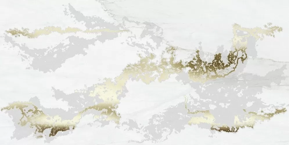 Venus Decor Solitaire Gold-White Lapp 60X120 лаппатированная