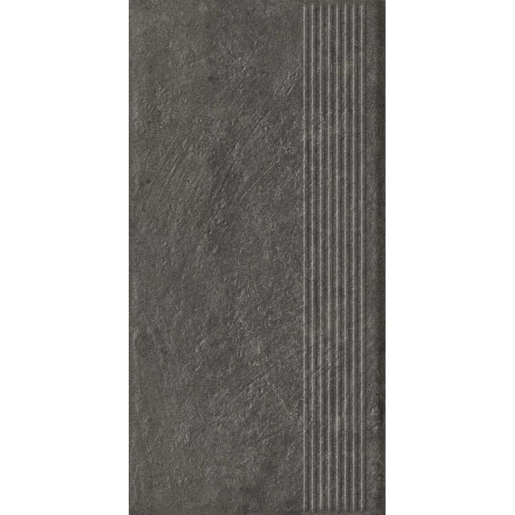 Grupa Paradyz Carrizo Basalt Stopnica Prosta Struktura Mat 30x60 матовая