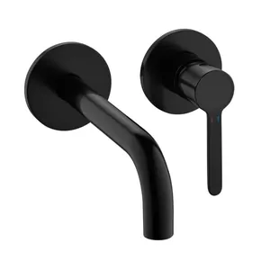 Смеситель CEZARES -DI-NOP для раковины, однозахватный, встраиваемый, черный матовый