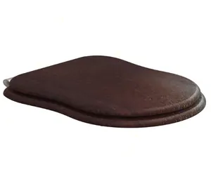 Сиденье для унитаза Caprigo Borgo с микролифтом, дерево, эмаль шоколад/хром KFe-BC-L809