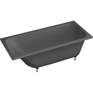 Ванна встраиваемая Salini 1700х700х600 иск.камень, S-Stone, цвет: RAL9011 матовый 102021MF