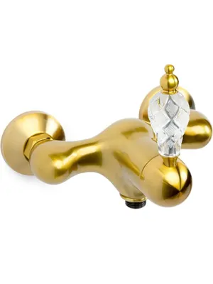 Смеситель Boheme 304-CRST для душа, настенный, однозахватный, бронза