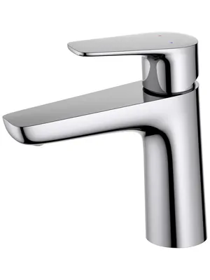 Смеситель для раковины Aquatek AQ1110CR однозахватный, излив 98мм, б/дон. клап., цвет: хром