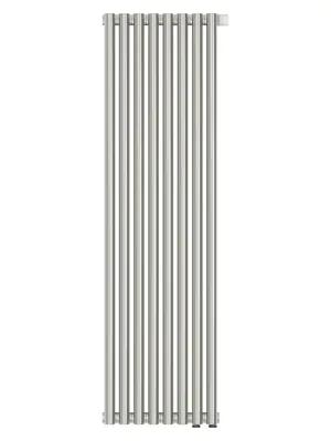 СУНЕРЖА Дизайн радиатор 1200х360 (8 сек) нерж.сталь, левое/правое 3/4", 00-0322-1208