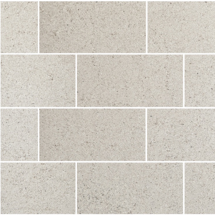 Floor Gres Buildtech 2.0 749289 GG White Lev Mattoncino 7.5x15 30x30