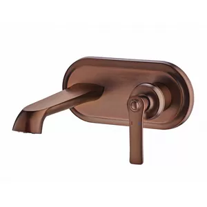 Смеситель для раковины Swedbe 2504 встраиваемый, однозахватный, цвет: терракота