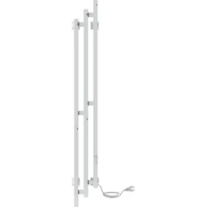 Полотенцесушитель Indigo 1500х170 таймер, скрытый провод справа, белый матовый