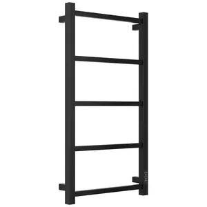 Полотенцесушитель электрический СТИЛЬЕ ФОРМАТ-26 800х400, матовый черный, ТЭН справа, 31526-8040