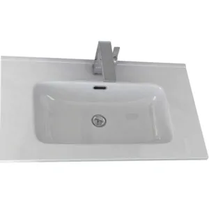 Раковина из искусственного мрамора Cezares (75x46) белая 50169